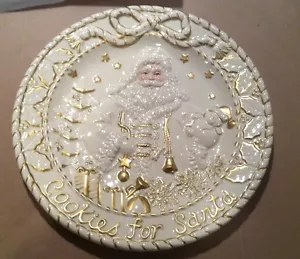 Vintage Weihnachtsmann Keksschale - Bild 1 von 10