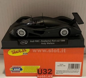 Slot Car Slot.It CA12A Audi R8C Snetterton Roll-Out 1999 Andy Wallace - Picture 1 of 8