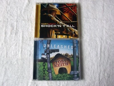 🎵 Toby Keith - Shock’n Y’all & Unleashed - 2 CD Lot - Pre-Owned - Fully Tested Foto 1 de 4