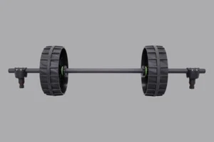 Eje de transporte Bellyboot de carbono (1000 mm) incluidos 2 neumáticos Railblaza kiwi - Imagen 1 de 12