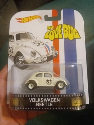 Hot Wheels 2014 Retro Entertainment Herbie The Love Bug Volkswagen Beetle Foto 1 de 2