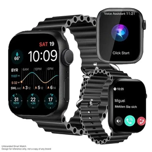 Smart Watches for Women Men with Bluetooth Call Heart Rate and sport Monitor - Picture 1 of 15