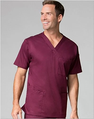 Blusa esfoliante elástica masculina Maevn Uniforms 3 bolsos 5212 - Imagem 1 de 1