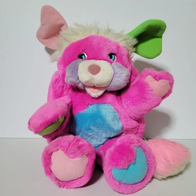 Juguete de peluche vintage 1986 Mattel Popples Pink Prize Popple 12" animal de peluche Foto 1 de 4
