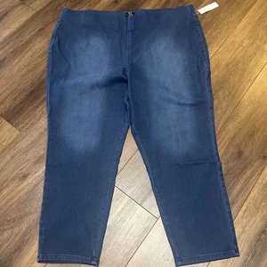 G by Giuliana 28wp Pullon Denim Jeggings Azul Nuevo con Etiquetas - Imagen 1 de 3