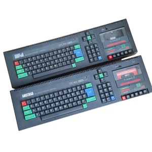 Amstrad CPC 464 Vintage Computer x2 Bundle Faulty for Parts Only wont Power On - Afbeelding 1 van 24