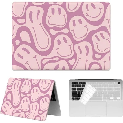 Compatible MacBook Air 13 inch Laptop case Retro 70's Modern Pattern case-NEW-R - Image 1 of 4