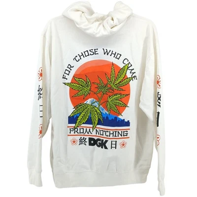 DGK White Mystical Hoodie Size XS Unisex Skater Asian Dope Graphic Print - Image 1 of 4