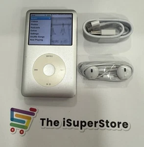 Apple iPod Classic 6a generazione argento 160 GB MP3, MB150LLA (spessore) + 1 anno di garanzia - Foto 1 di 5