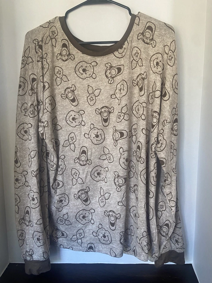 Juego de pijama de 2 piezas XL de Disney Winnie The Pooh para hombre Foto 1 de 4