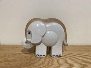 Statuina ceramica Lisa Larson ARCA DI NOÈ elefante Gustavsberg vintage - Foto 1 di 4