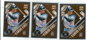 ADAM JONES (Baltimore) 2018 PANINI DONRUSS OPTIC DIAMOND KINGS LOT OF 3 #25 - Picture 1 of 1