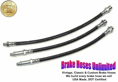 JUEGO DE MANGUERA DE FRENO Mercury Colony Park 1957 1958 Foto 1 de 2