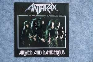 Anthrax - Armed and Dangerous CD Album signed/autograph/signiert/Autogramm - Bild 1 von 3