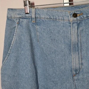 💙 Pantalones cortos de mezclilla de cintura alta Elisabeth Sport by Liz Claiborne - Para mujer talla 18 - Imagen 1 de 6