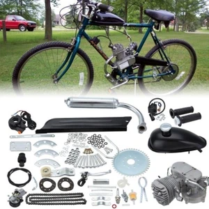 2 Stroke Complete 49cc 50cc Bicycle Petrol Gas Motorized Engine Bike Motor Kit  - Picture 1 of 9