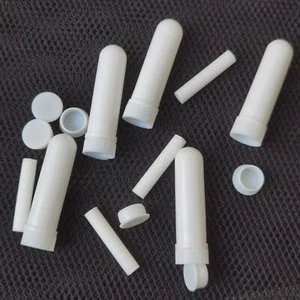 20 Sets Aromatherapy Blank Tubes Diffuser Empty Nasal Inhalers for Essential Oil - Picture 1 of 12