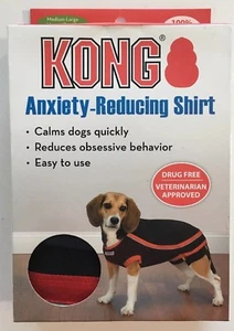 Kong Anxiety-Redicing Shirt For Dogs Size Medium-Large - Picture 1 of 4