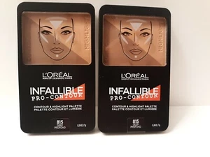 Lot of 2 LOREAL Infallible Pro-Contour Palette, 0.24 oz (#815 - Deep) **SEALED** - Picture 1 of 1