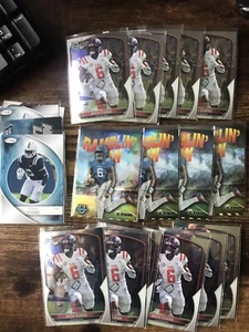 2022 Bowman U Chrome Zach Evans 4-Ramblin 11-Base & 3-Sage Ole Miss & LA Rams - Picture 1 of 4