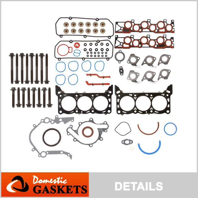 Fits 04-08 Ford F150 Freestar Mercury Monterey 3.9 4.2 OHV Full Gasket Set Bolts - Изображение 1 из 4