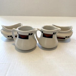 Vintage AHWAHNEE HOTEL YOSEMITE STERLING PORZELLAN 2 Sets Milchkännchen & offene Zuckerdose NEUWERTIG - Bild 1 von 11