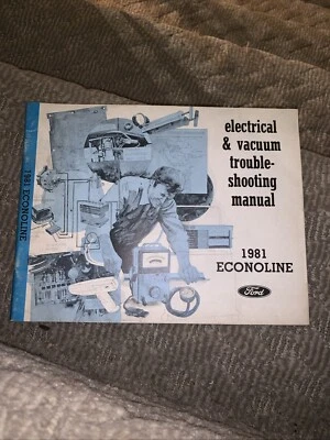 Ford Econoline 1981 furgoneta eléctrica manual E100 E150 E250 E350 Club Wagon Foto 1 de 2