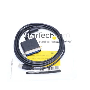 NEW STARTECH ICUSB128410 10 FT 3M PARALLEL PRINTER CABLE - Picture 1 of 2