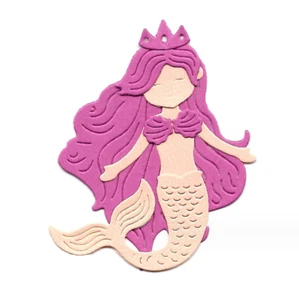 Mermaid Metal Cutting Die Stencil for Paper Card Scrapbooking Paper Craft UK - Picture 1 of 2