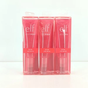 ELF Jelly Pop Dew Primer Full Size 1.01 fl oz Watermelon Discontinued Lot Bundle - Picture 1 of 5