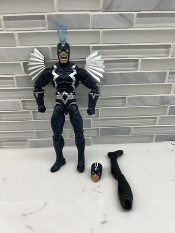 Marvel Legends Black Bolt 6" Figure BAF Okoye Black Panther 2018 Loose Complete Cover