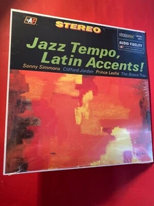 CLIFFORD JORDAN -Jazz Tempo Latin Accents! ~ AUDIO FIDELITY 6111 Sealed Reissue - Imagen 1 de 2