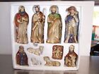 10 Piece Nativity Set. 9", Porcelain Figures