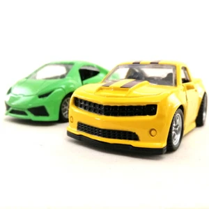2x Mini Coche Deportivo Die-Cast Modelo Coche de Juguete MY66 Escala 1:48 Colección Pull Back - Imagen 1 de 12