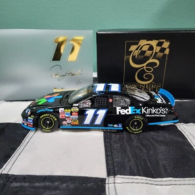 RCCA 1/24 2007 Denny Hamlin #11 FedEx Kinko's Owners Elite #61 of 2,007 made - Image 1 of 4