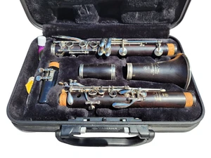 Yamaha YCL 400 AD Clarinet Wood With Yamaha 4C Mouthpiece and Original Hard Case - Picture 1 of 12