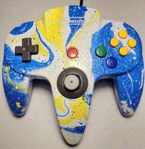Nintendo N64 OEM Rebuilt Controller- Custom Paint "Tidal Sunbeam" - Picture 1 of 6