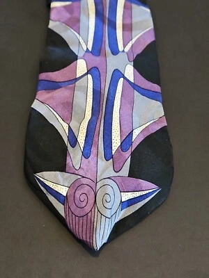 GUIÓN DE MARTIN WONG CORBATA FORMAL PARA HOMBRE 100% SEDA IMPORTADA  Foto 1 de 4