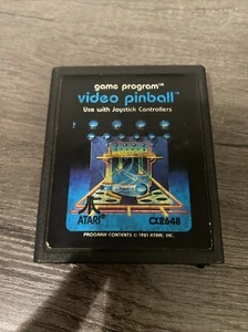 Video Pinball Atari 2600 7800 Vintage Game 1985 Atari Corp - Picture 1 of 2