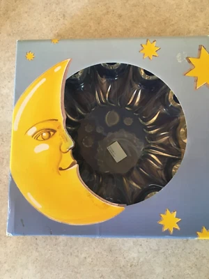 ESTUDIO NOVA "PUERTA DEL CIELO" SOL LUNA ESTRELLAS PLANETA PLATO DE CRISTAL ESMERILADO solsticio  Foto 1 de 4