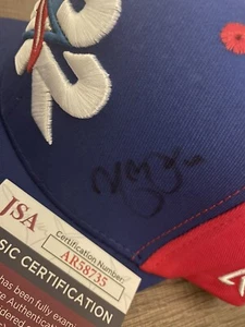 Yadier Molina Signed Puerto Rico Hat/Lid Autographed St. Louis Cardinals JSA COA - Picture 1 of 3