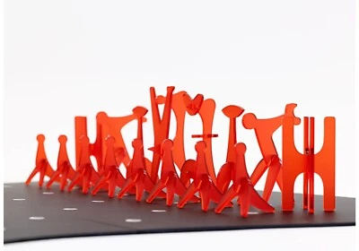 ISAMU NOGUCHI CHESS SET -- NEW AUTHORIZED EDITION -- ULTRA-MODERN 20th C. DESIGN - Image 1 of 4