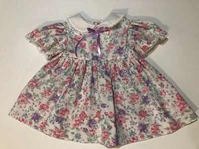 Vintage Nannette Toddler Girls Flowered Dress Size 24 months - Image 1 of 4