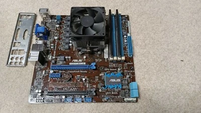 ASUS F2A55-M/M11BB/DP_MB AMD A8-6500 3,5GHz 4GB DDR3 IO Shield Combo - Bild 1 von 4