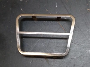 1967-1972 Chevrolet C10 GMC Pickup Truck Brake  Pedal Pad Bezel Stainless - Picture 1 of 5