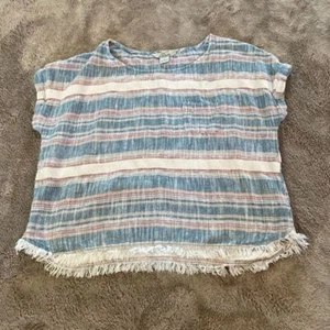 Bob Timberlake cotton/linen oversized tee shirt size medium - Picture 1 of 6