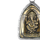 Elefant Buddha Halskette Titan Stahl Textur Ganesha Anhänger Für Männer