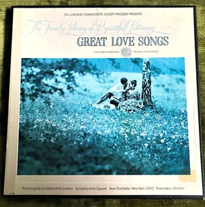 Great Love Songs LP Library Easy Listening 3 LP Vinyl Records - Picture 1 of 7