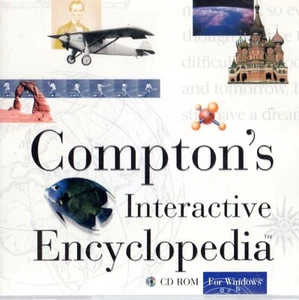 COMPTON'S INTERACTIVE ENCYCLOPEDIA -CD ROM for Windows-Plus Users Guide -AS NEW - Picture 1 of 7