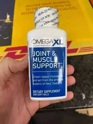 Omega XL (300 capsules) Joint & Muscle Softgels Mussel Omega-3 Joint Relief - Image 1 of 3